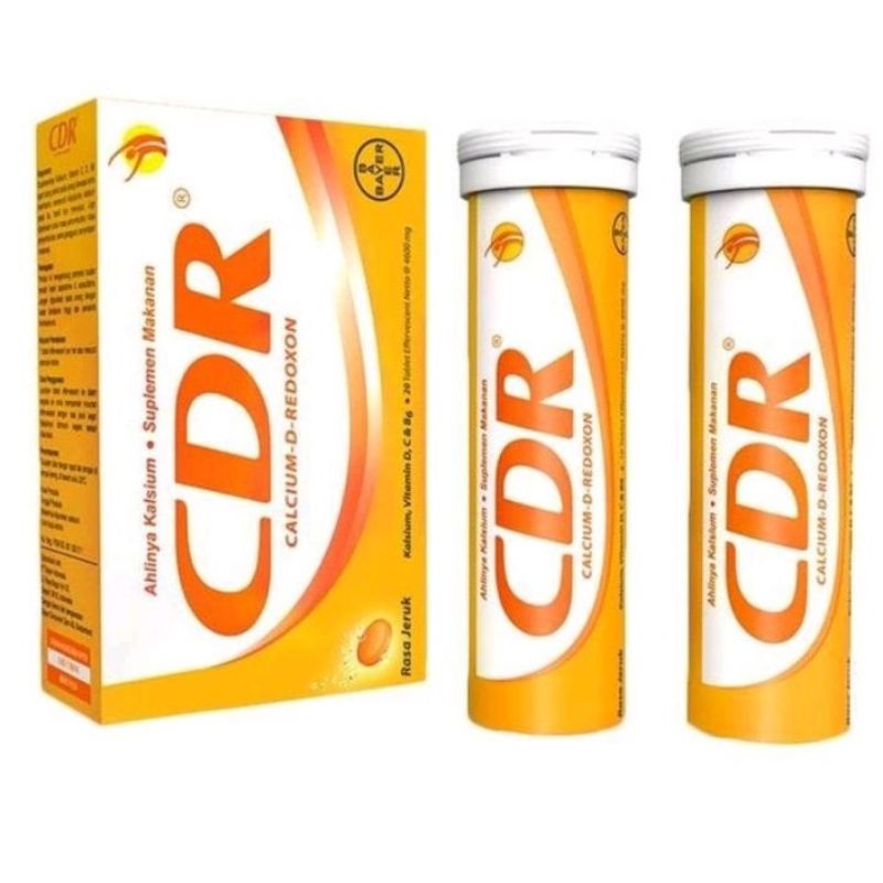Jual CDR Suplemen Kalsium Rasa Jeruk 20 Tablet ( Twin Pack ) | Shopee ...