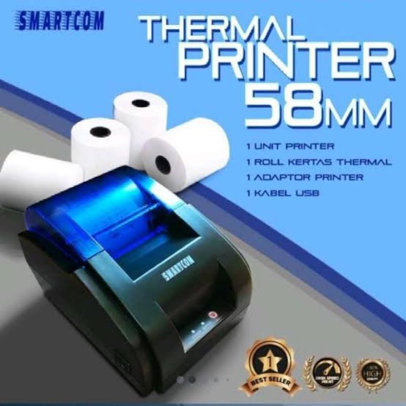 Jual PRINTER THERMAL BLUETOOTH SMARTCOM 58MM | Shopee Indonesia