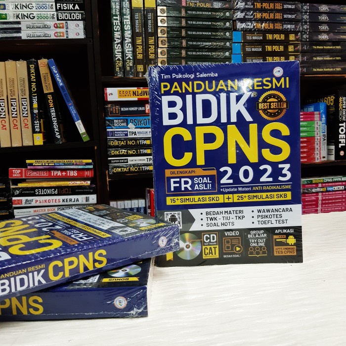 Jual BUKU PANDUAN RESMI BIDIK CPNS 2023,TES MASUK CPNS 2023/2024 ...