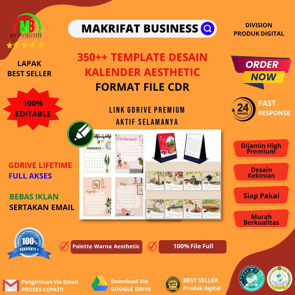 Jual PAKET BUNDLE 350+ TEMPLATE KALENDER 2023 FORMAT CDR KOLEKSI ...