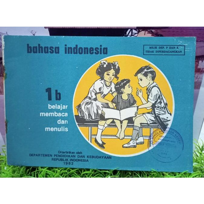 Jual Koleksi Buku Pelajaran Bahasa Indonesia Kelas 1b Jadul Lawas