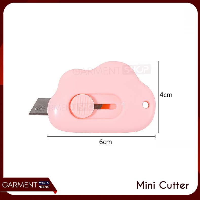 Jual LEWAN - Cutter Mini Lucu Model Awan Pembuka Paket Estetik Pisau ...