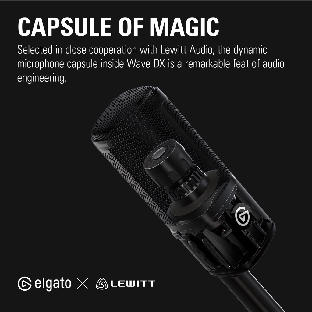Jual ELGATO WAVE DX DYNAMIC XLR MICROPONE | Shopee Indonesia