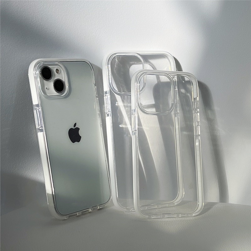 Jual WODECASE Clear Bumper Case Iphone X-15 Pro Max | Shopee Indonesia