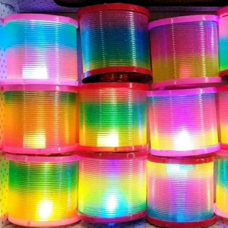 Jual Rainbow Spring Magic Per Pegas Lampu Spiral Rainbow Magic Spring ...