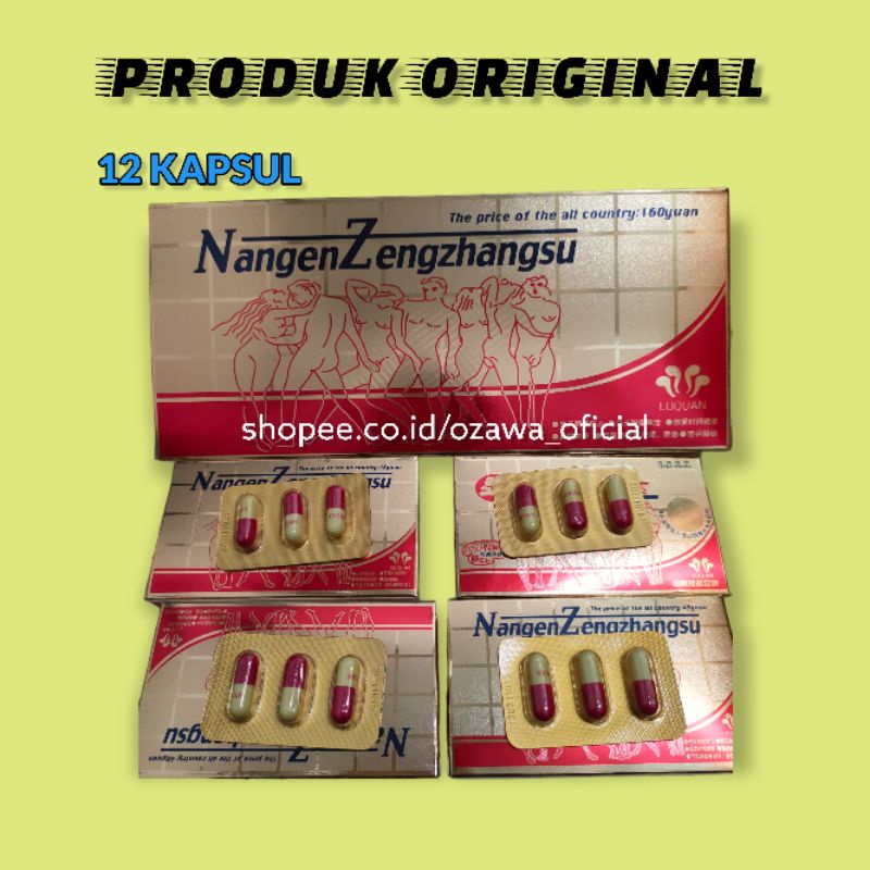 Jual Obat Kuat Pria Nangen Zengzhangsu 100 Asli Obat Kuat Pria Tahan