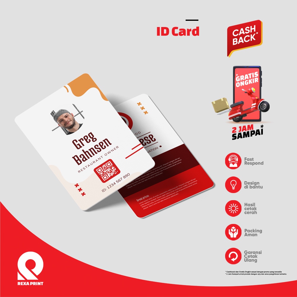 Jual ID Card . Member Card . PVC Card | Shopee Indonesia