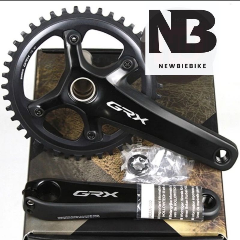 thumbnail image 2 of Shimano GRX FC-RX810 1x Crankset – 40T Or 42T Chainring, 170mm Crank Arm 2 of 6
