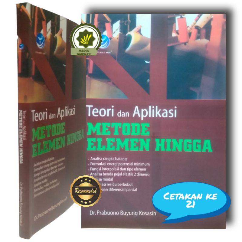 Jual Buku TEORI Dan APLIKASI METODE ELEMEN HINGGA Teori Praktek Formula ...