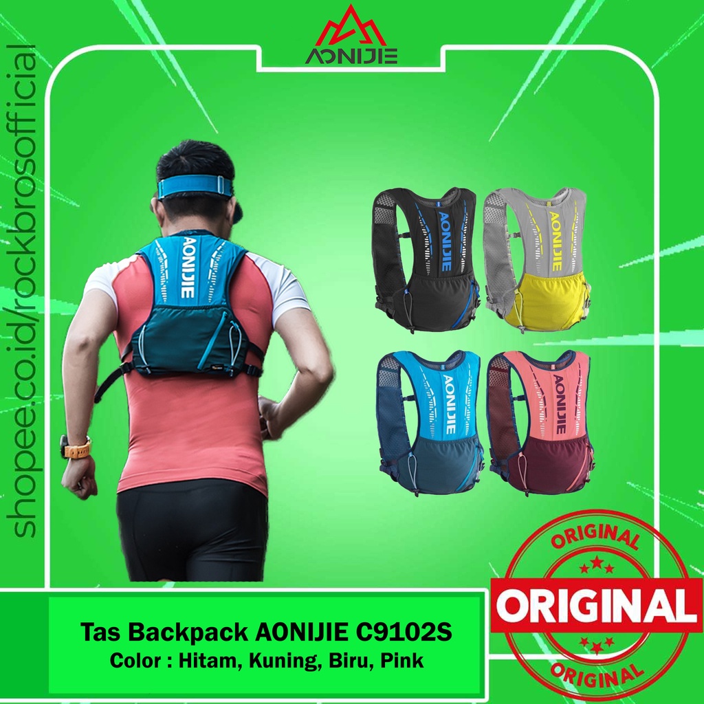 Jual Tas Olah Raga Aonijie C9102S Backpack Vest Tas Rompi Punggung Olahraga Running Hiking