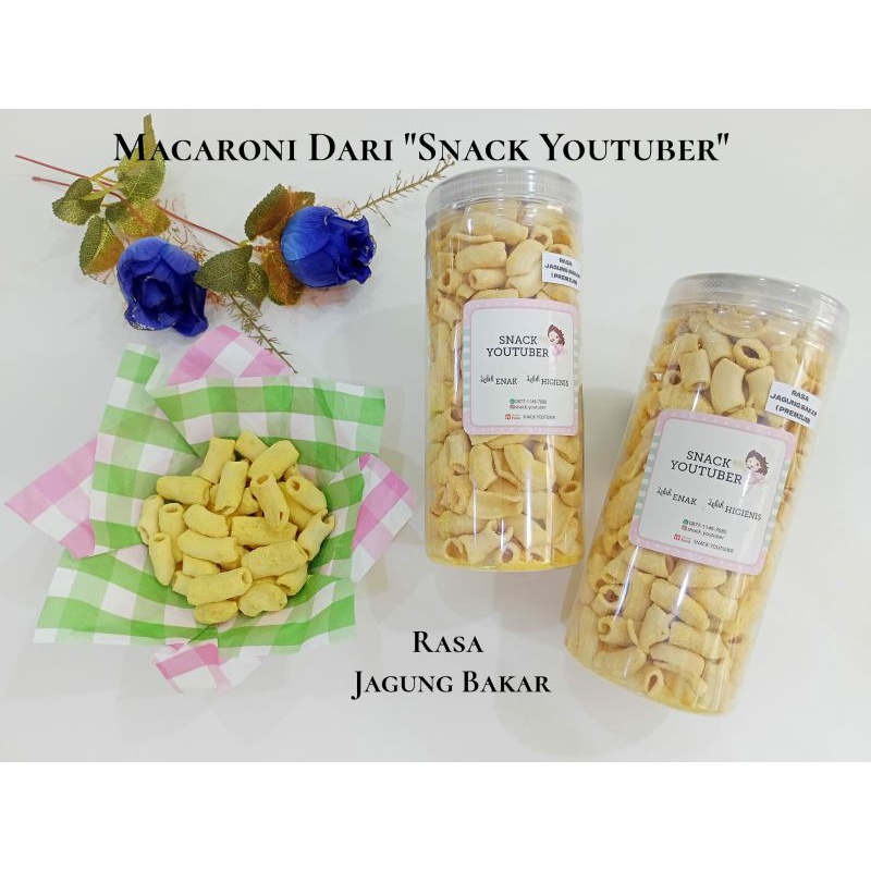 Jual MACARONI SNACK RASA JAGUNG BAKAR DARI SNACK YOUTUBER | Shopee ...