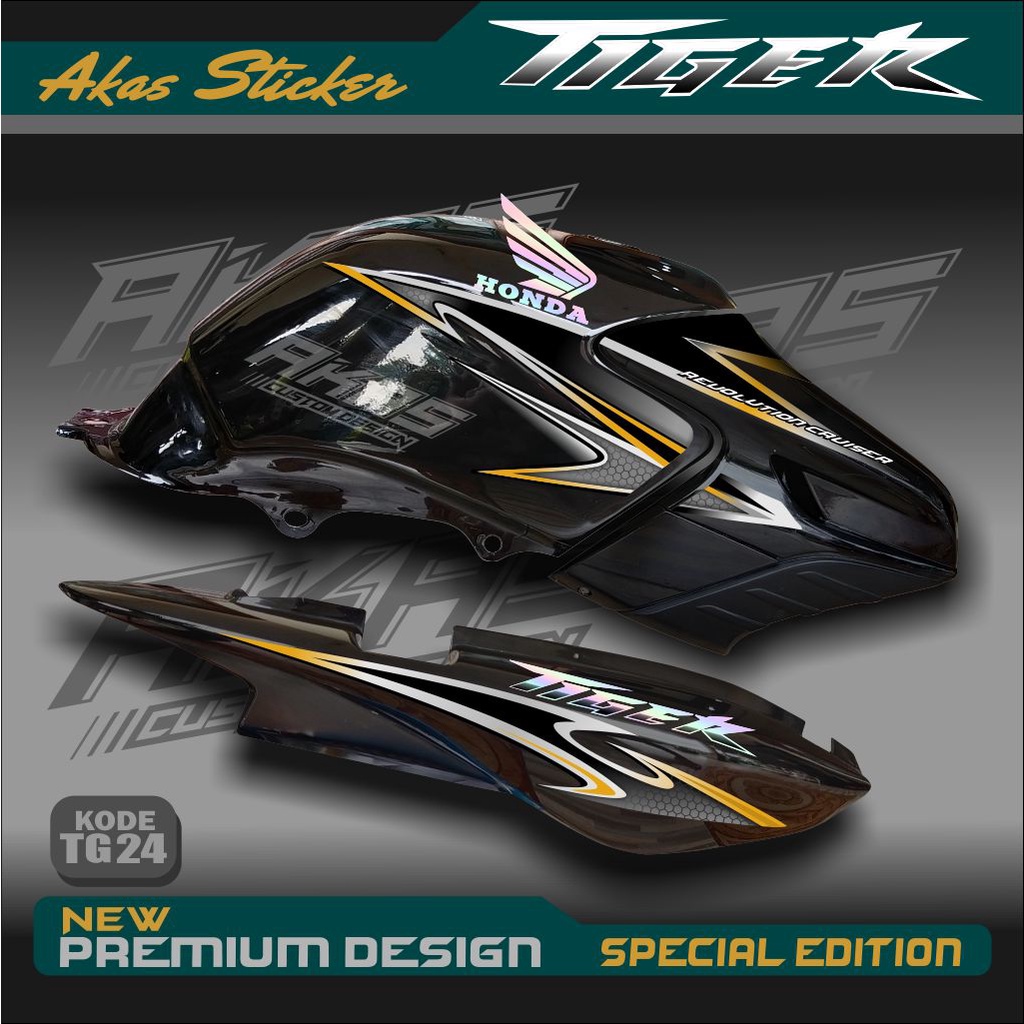 Jual Striping Tiger Revo Variasi Striping Tiger Custom HOLOGRAM kode