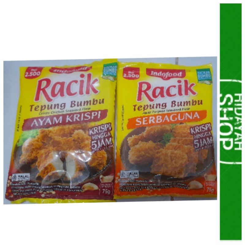 Jual Racik Tepung Serbaguna & Tepung Krispi 75 gr | Shopee Indonesia