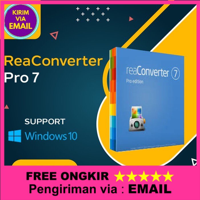 Jual Software Convert Gambar: ReaConverter Pro 7 Full Version [Win ...