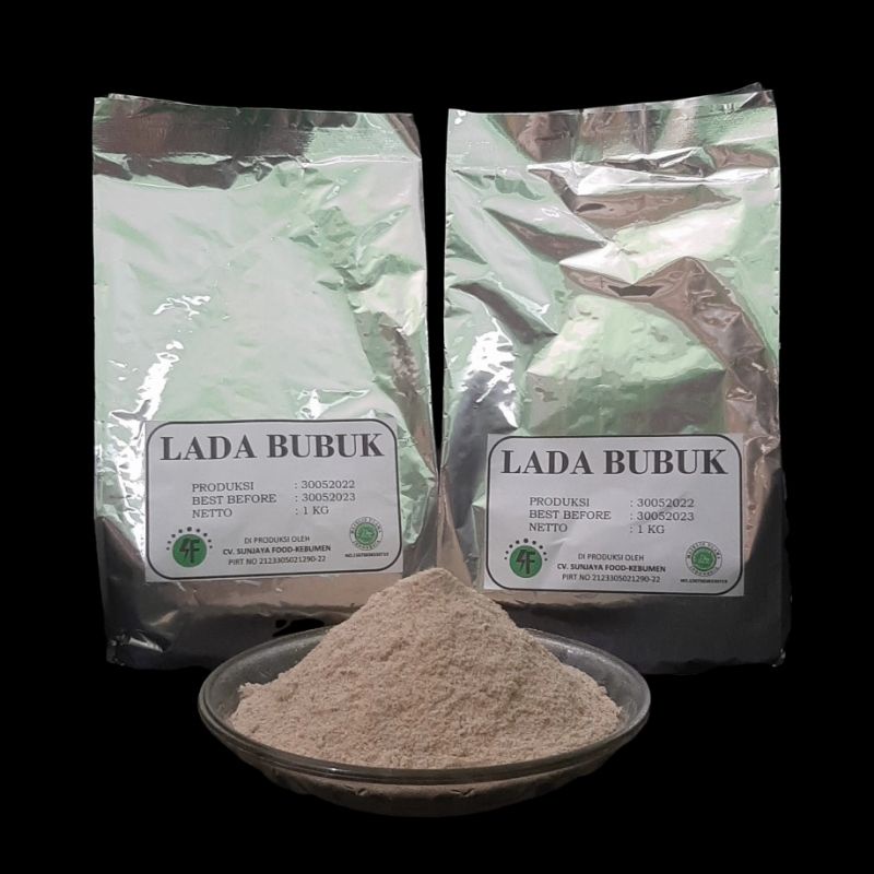 Jual Lada Bubuk 1 Kg Merica Bubuk Putih Shopee Indonesia