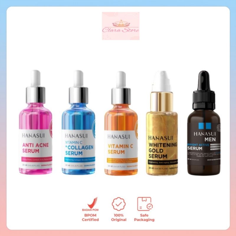 Jual HANASUI Face Serum 20ml | Shopee Indonesia