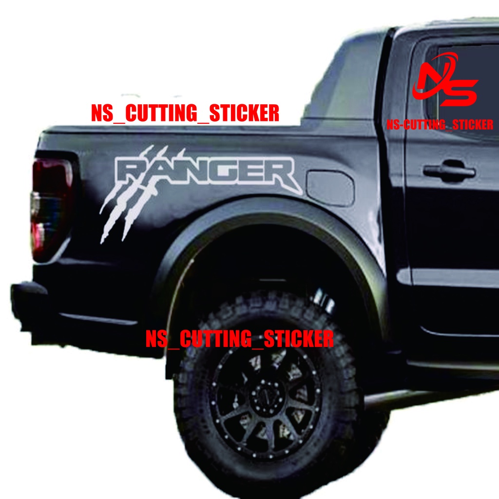 Jual Sticker mobil strada 4x4 hilux stiker tulisan panger cocok untuk ...