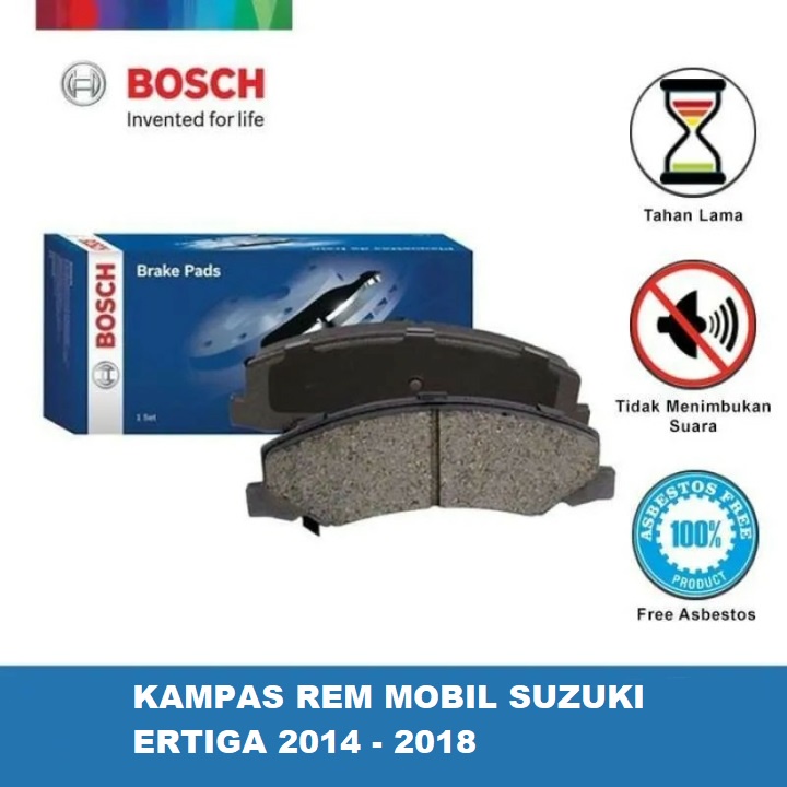 Jual 100 ORIGINAL BOSCH KAMPAS REM CAKRAM BRAKE PAD BOSCH SUZUKI ERTIGA 2014 2018 MAZDA MAZDA 2 Shopee Indonesia