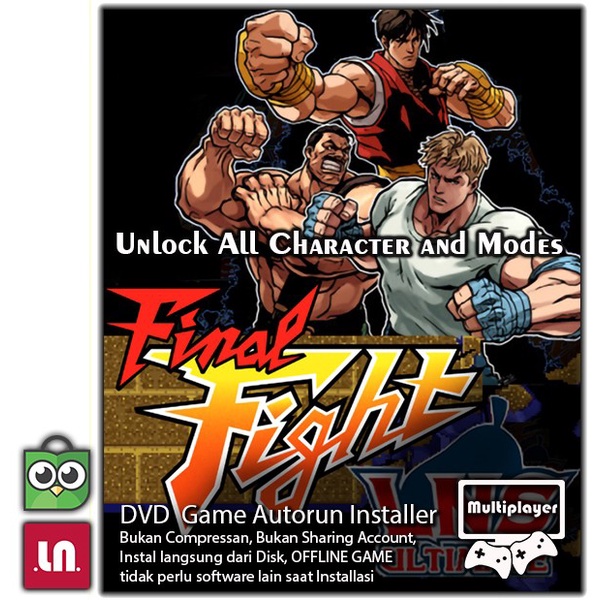 Jual Kaset Cd Game Pc Final Fight Lns Ultimate Pc Dvd Game Fight Google Drive Ps Ps Ps