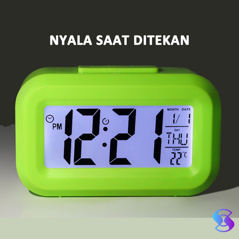 Jual Jam Weker Digital Jam Meja LED Digital Clock Digital Smart Alarm