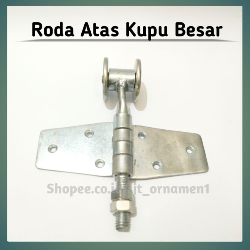 Jual Roda Atas Kupu Handerson / Roda Pintu Lipat Sleding | Shopee Indonesia