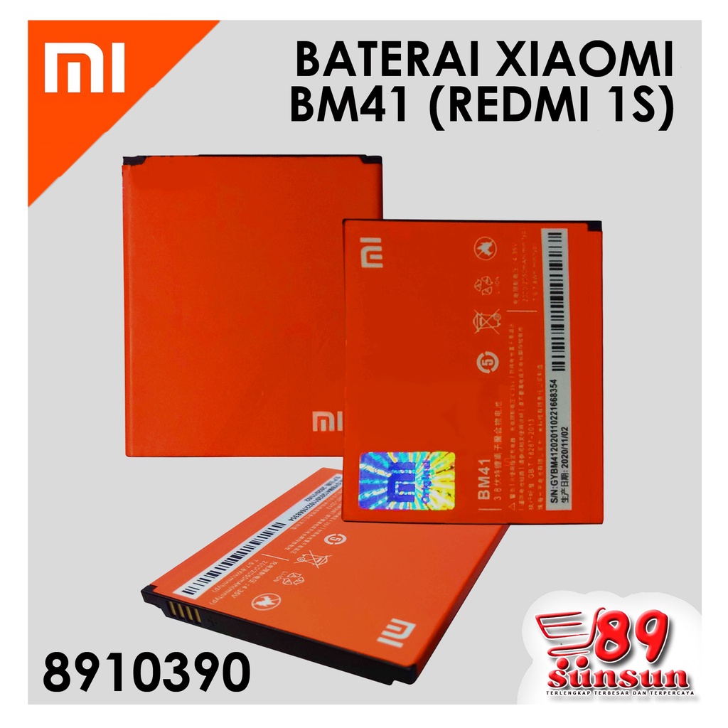 Jual BATT XIAOMI BM41 (REDMI 1S) | Shopee Indonesia
