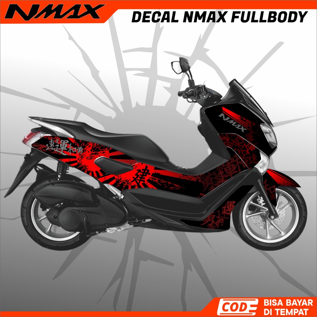 Jual Decal Full Body Motor NMAX OLD Motif Terbaru CN Printing Full Body ...