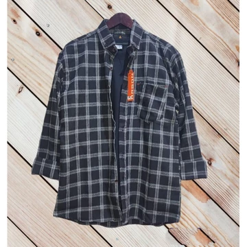 Flannel Lengan Panjang Casual Pria