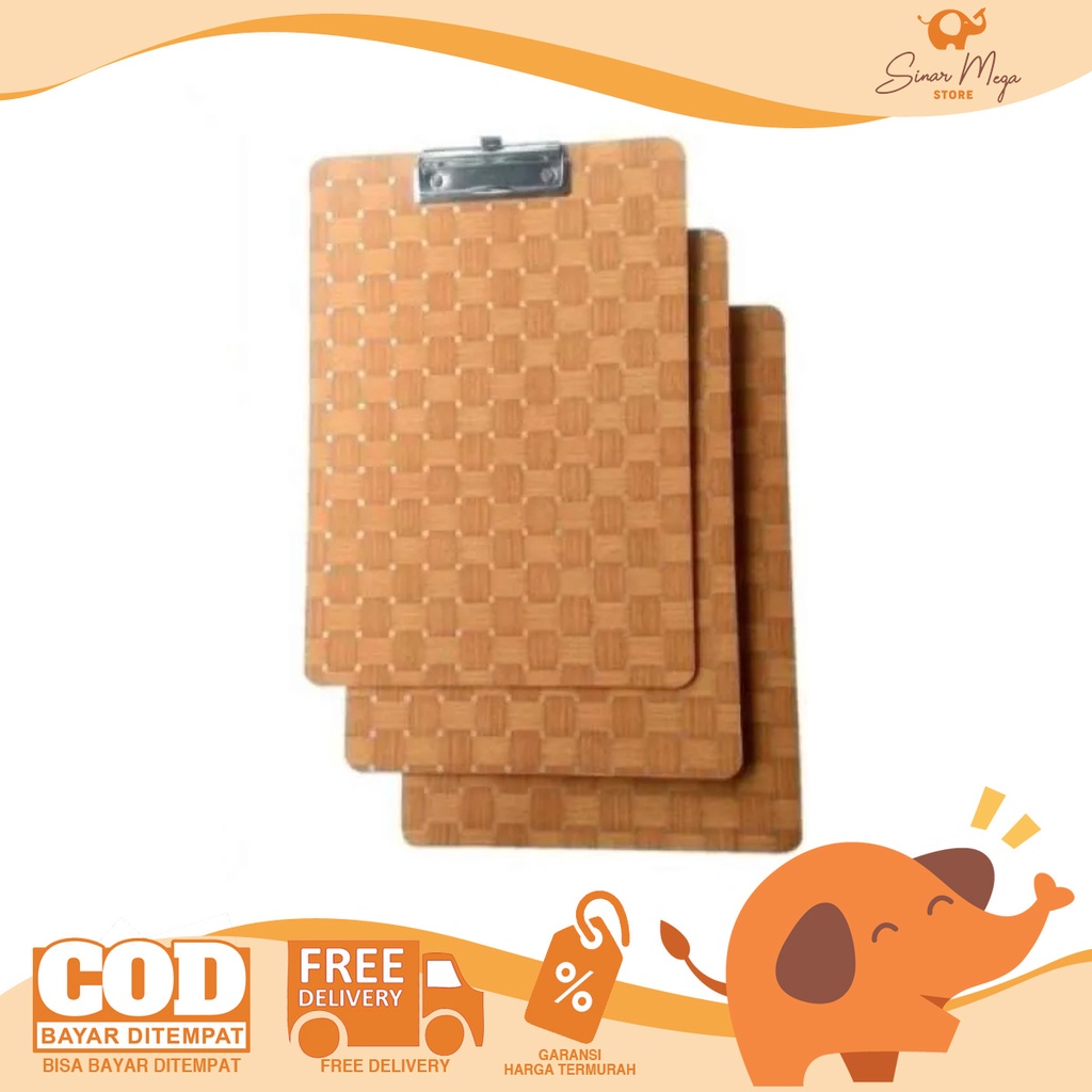 Jual Clip Board Kayu/ Clipboard Papan Dada Jalan Murah | Shopee Indonesia