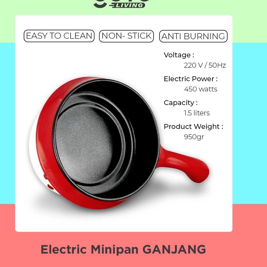 Jual Ws Goto Ganjang Panci Listrik Elektrik Fry Pan Serbaguna Frypan Hotpot Sr Serba Murah