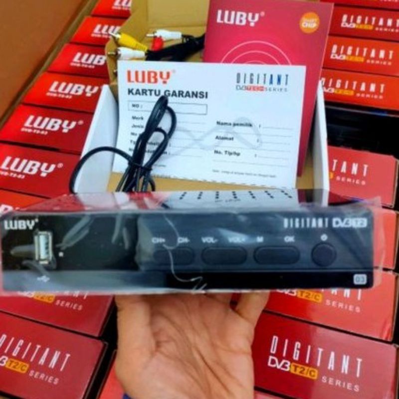 Jual SET TOP BOX DIGITAL LUBY SET TOP BOX TV DIGITAL T203 Shopee