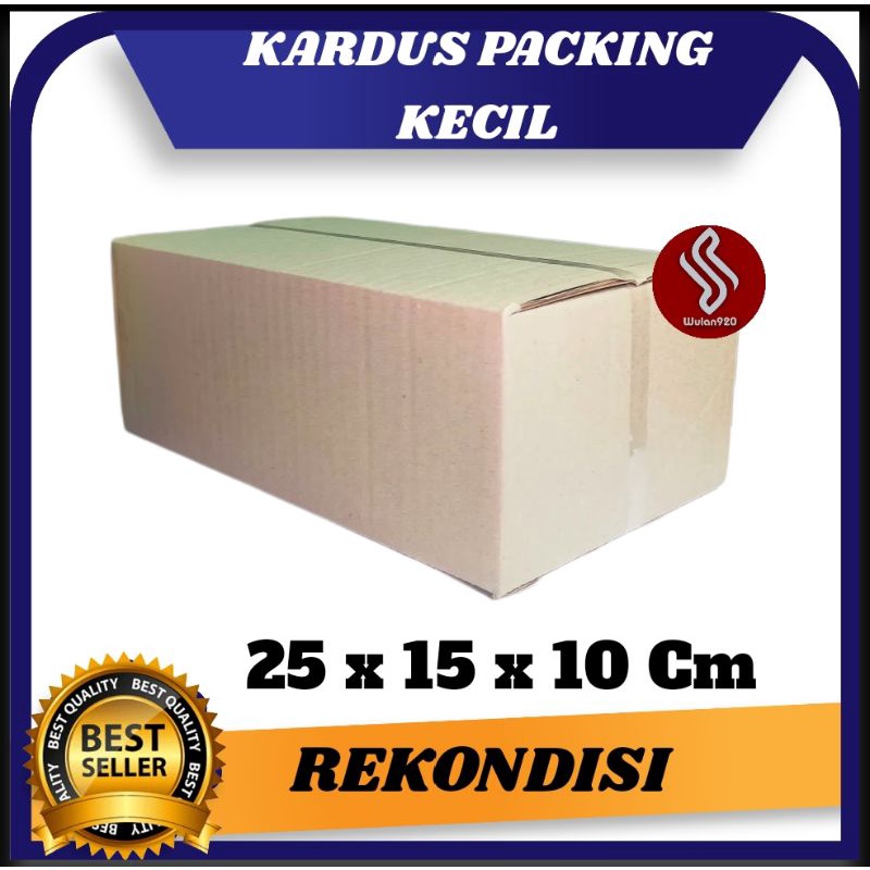 Jual KARDUS PACKING/KARTON/BOX UKURAN 25 x 15 x 10 Cm | Shopee Indonesia