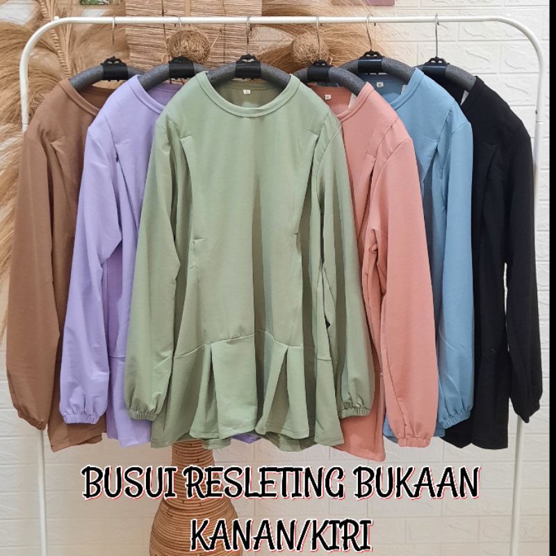 Jual KAOS BUSUI RESLETING BUKAAN KANAN KIRI LENGAN PANJANG KARET ...