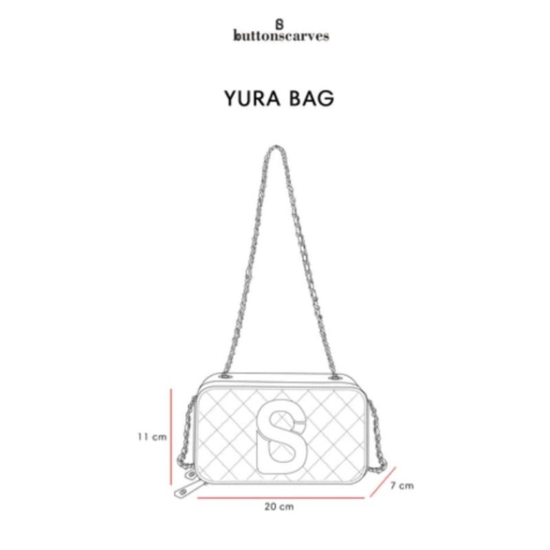 Yura Bag Buttonscarves As Is in Salsa