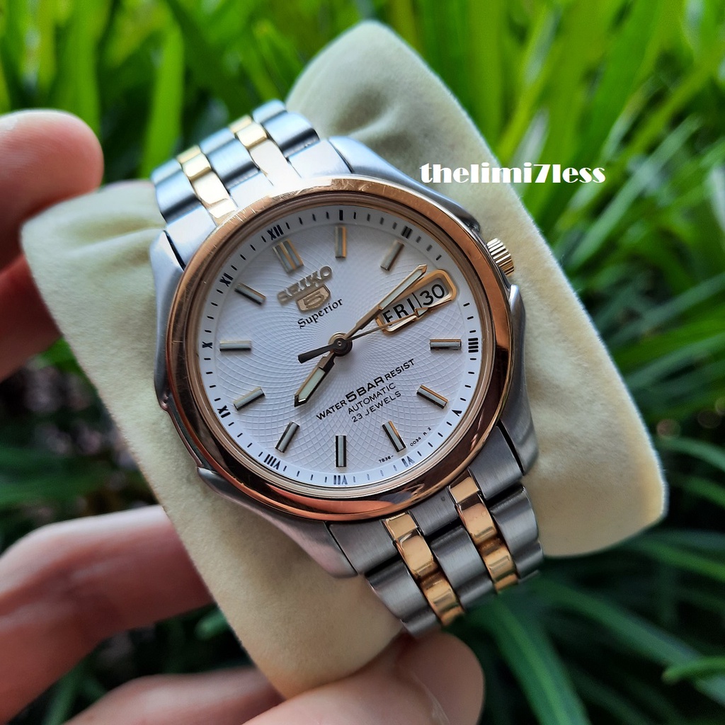 Harga jam seiko 5 automatic hot sale 23 jewels