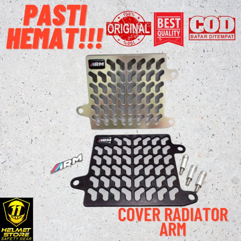 Jual Cover Radiator Full Cnc Arm Honda Vario Pcx Adv Arumi Shopee