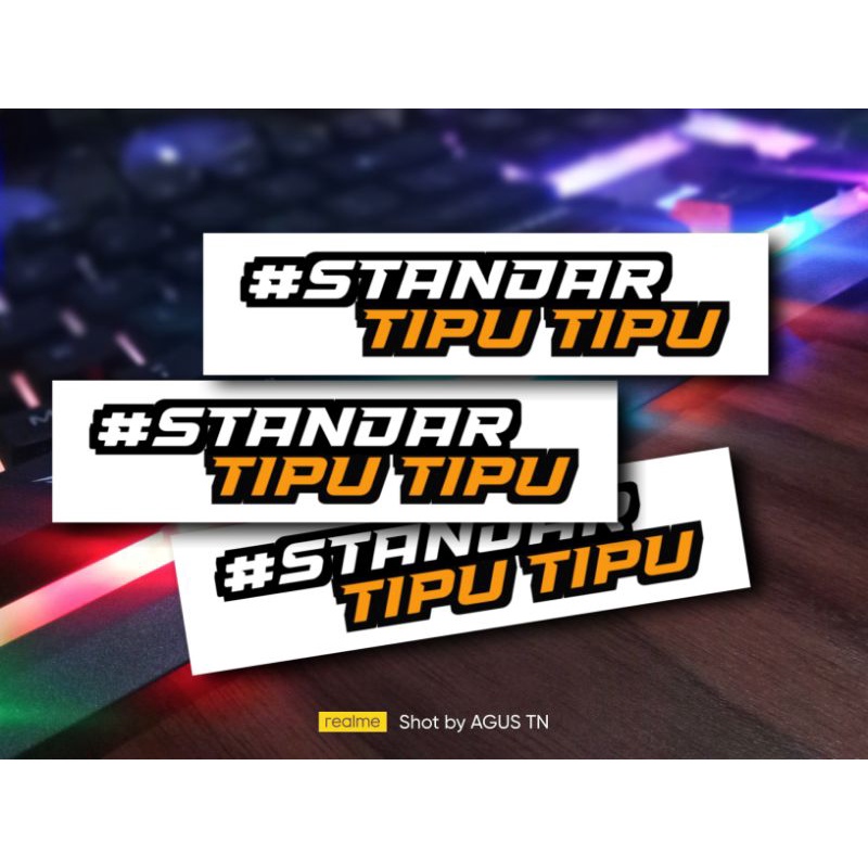 Jual STIKER STANDAR TIPU TIPU STICKER STANDAR TIPU TIPU CUTTING ...