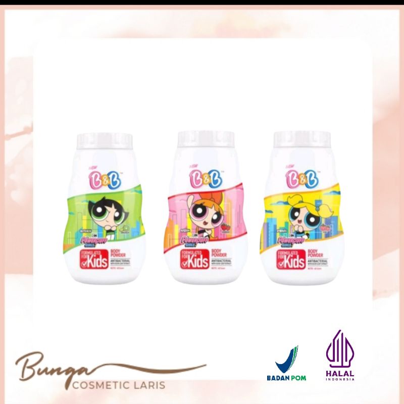 Jual B&B KIDS BODY POWDER 150g/60g | Shopee Indonesia