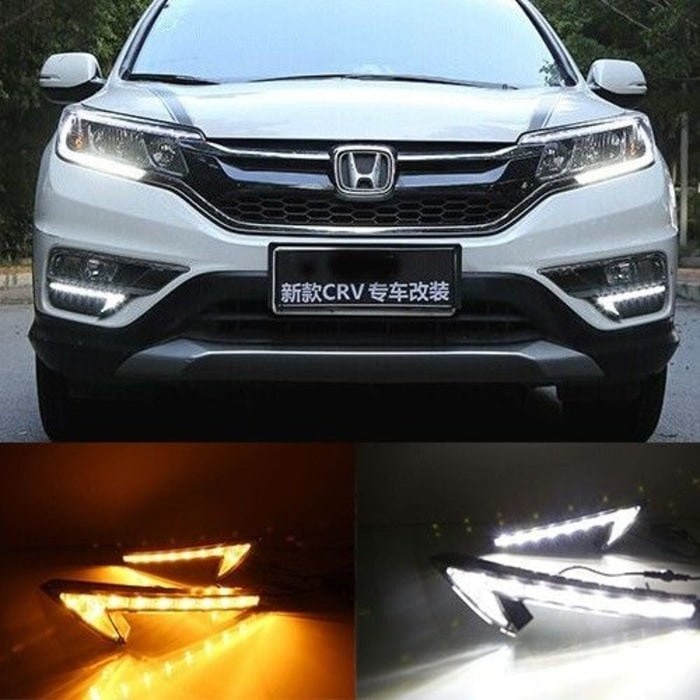 Jual Led Drl Grand Crv Fog Lamp Cover Drl With Sein Gancrflcld Shopee Indonesia