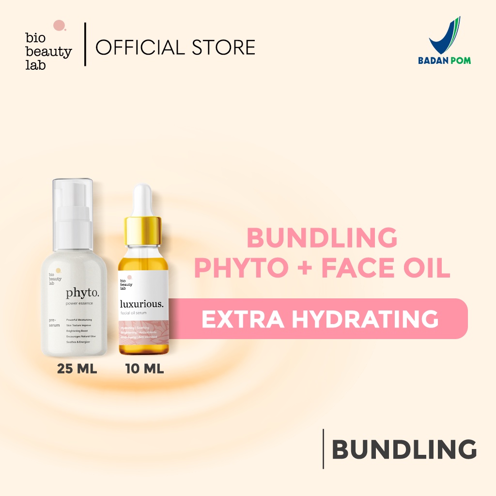 Jual Bio Beauty Lab Bundling Phyto Power Essence 25ml + Facial Oil