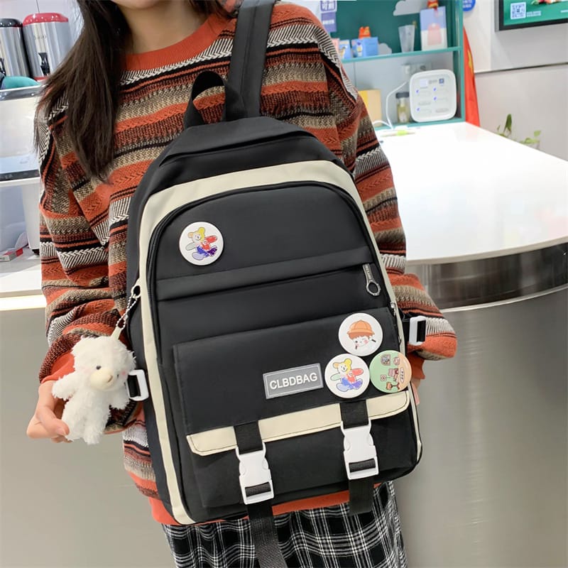 Jual Alexa Viana - Backpack Fashion Korea Style | Shopee Indonesia