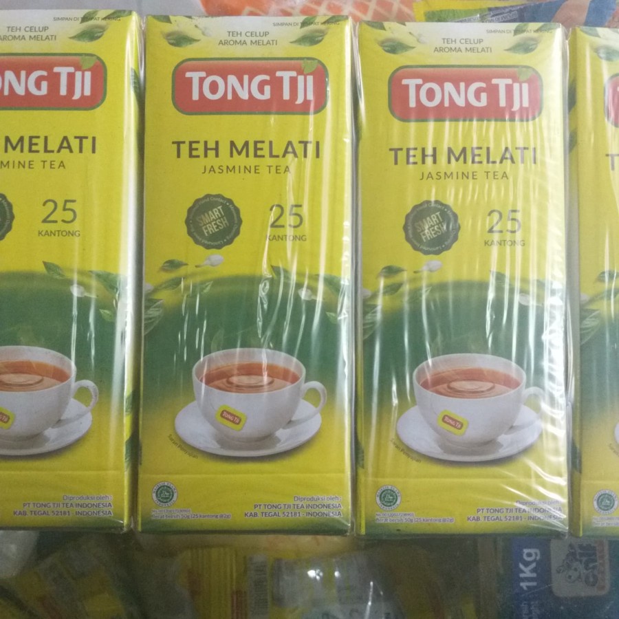 Jual TONG TJI JASMINE CELUP 25pcs non amplop teh melati tea bag ...