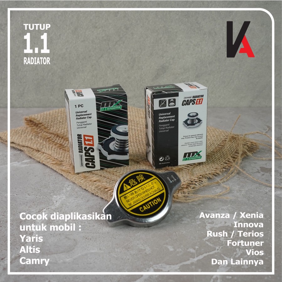 Jual RADIATOR CAP 1.1 TUTUP RADIATOR TOYOTA AVANZA INNOVA RUSH