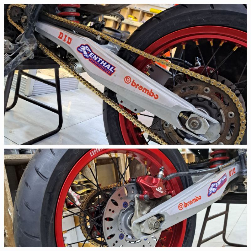 Jual ARM MODEL KTM 66CM BAHAN BESI + DECAL PNP CRF150 & KLX/DT150