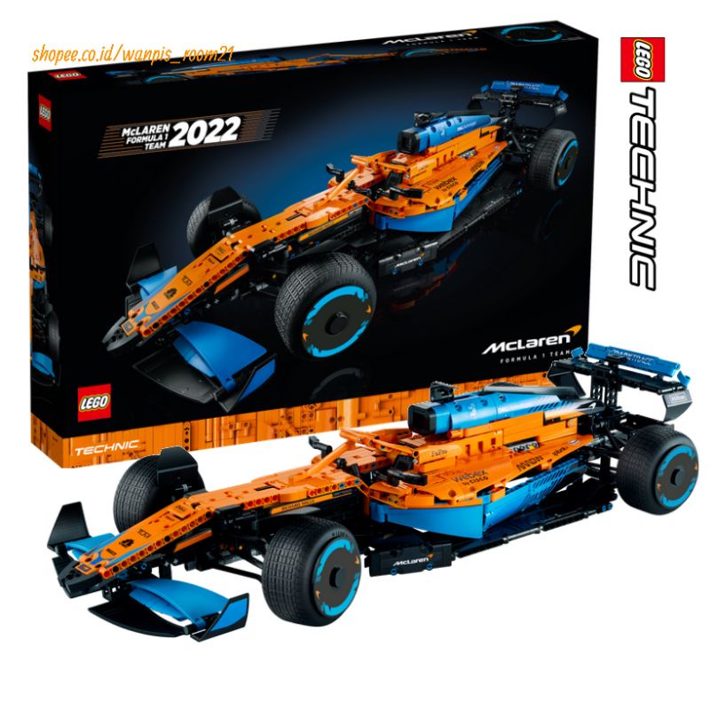 Jual LEGO TECHNIC 42141 McLaren Formula 1 Team 2022 - Lego Race Car ...