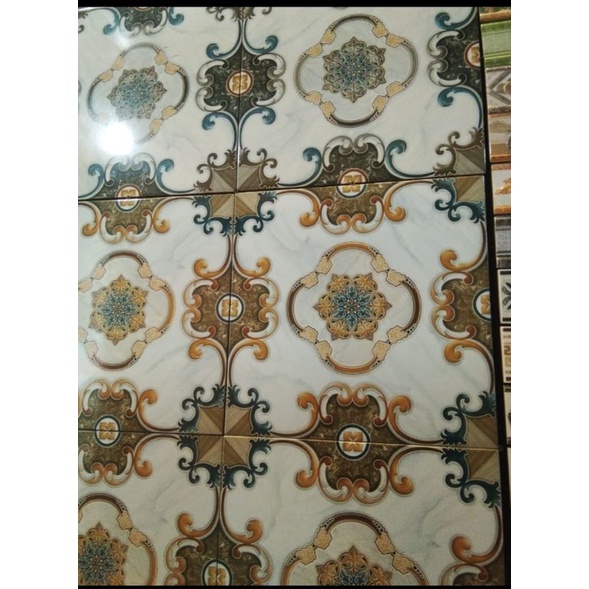 Jual keramik dekoratif ukuran 40x40 | Shopee Indonesia