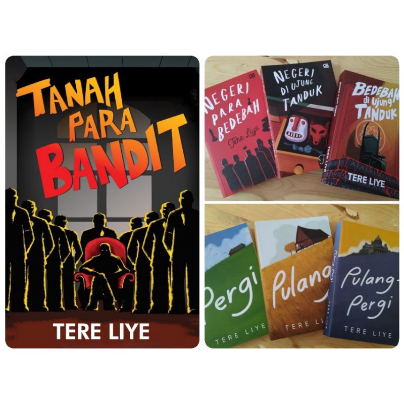 Jual Novel Tere Liye Pulang Pergi Negeri Para Bedebah Negeri Di Ujung