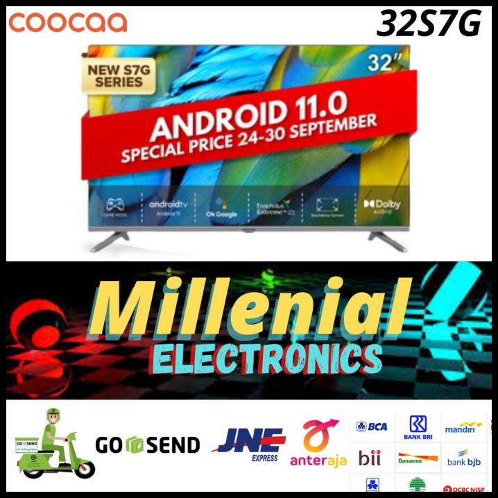 Jual Coocaa Led Tv 32s7g 32 Inch Smart Android 11 Hdr Digital Garansi