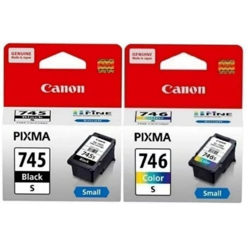Jual Paket Cartridge Canon Original PG 745 Small & CL 746 Small ...