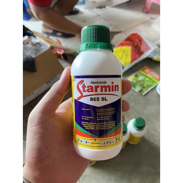 Jual herbisida starmin 200ml obat rumput starmin dimetil amina 865sl ...
